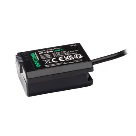 PATONA PA-9413 Premium - zasilanie, adapter akumulatora, tył